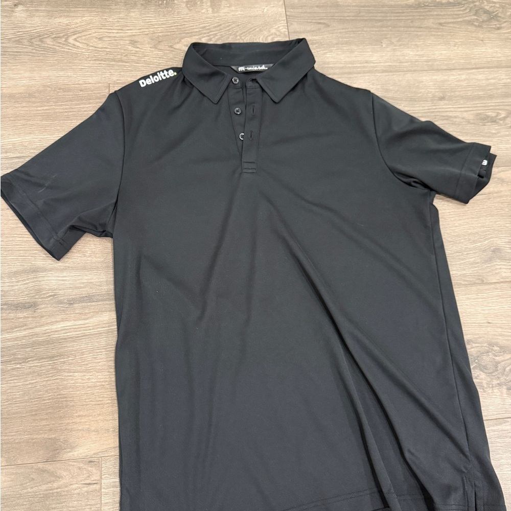 Travis Mathew Black Polo Shirt